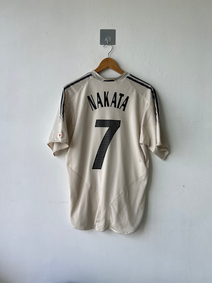 (M) Japan 2004-06 Away Player Version Shirt Nakata #7