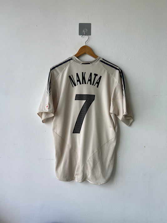 (M) Japan 2004-06 Away Player Version Shirt Nakata #7