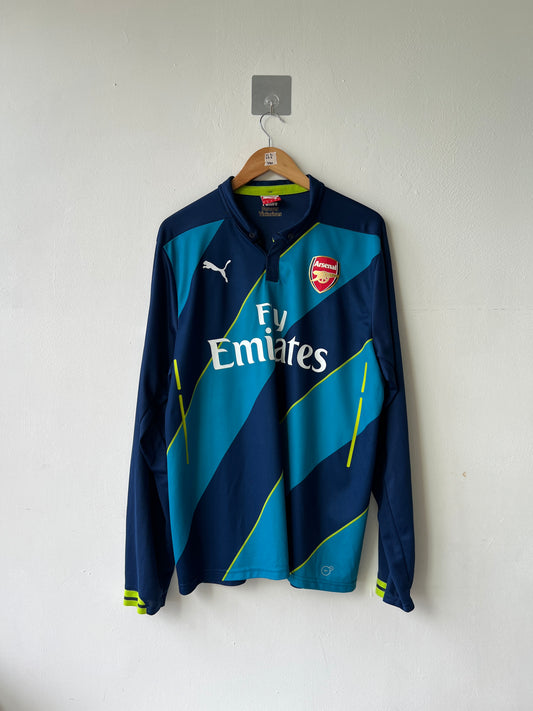 (XL fits L) Arsenal 2014-15 Third Long Sleeve Shirt Ozil #11