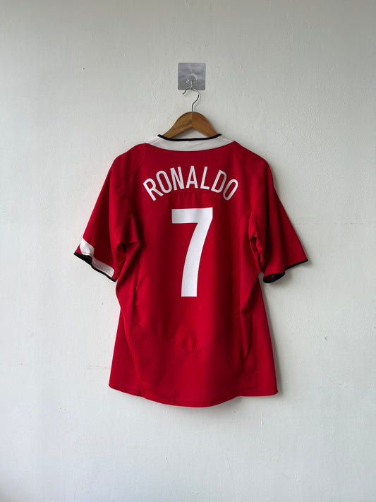 (M) Manchester United 2004-06 Home Shirt Ronaldo #7