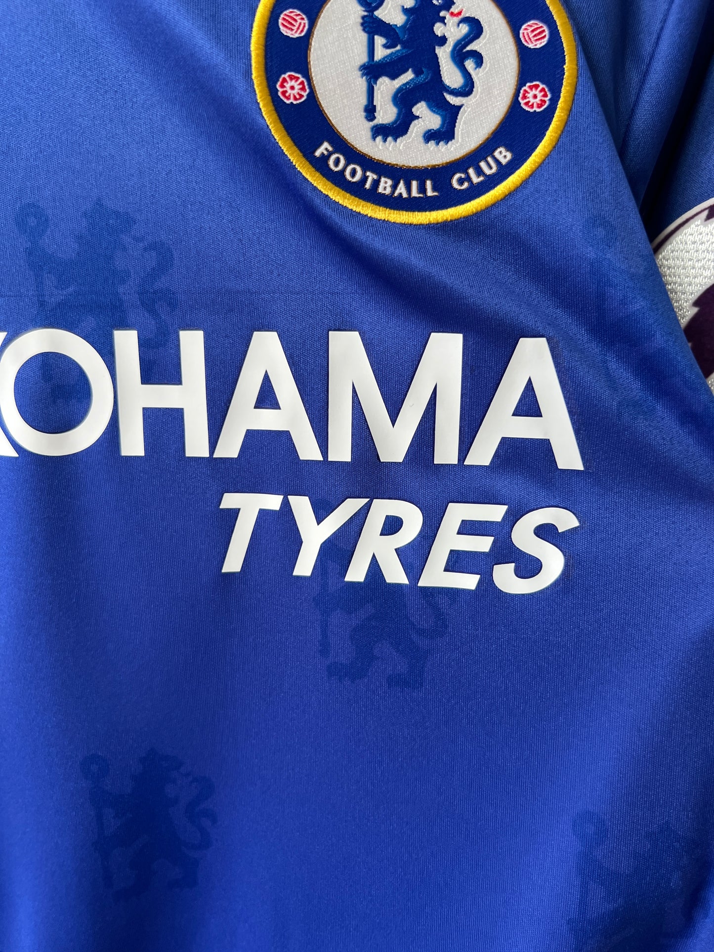 (L) Chelsea 2016-17 Home Long Sleeve Shirt Hazard #10