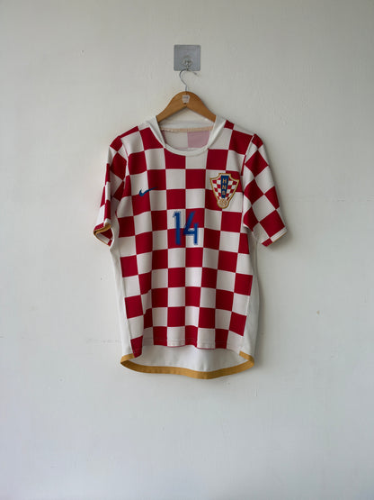 (M) Croatia 2006-08 Home Shirt Modric #14