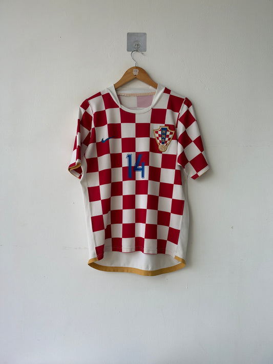 (M) Croatia 2006-08 Home Shirt Modric #14