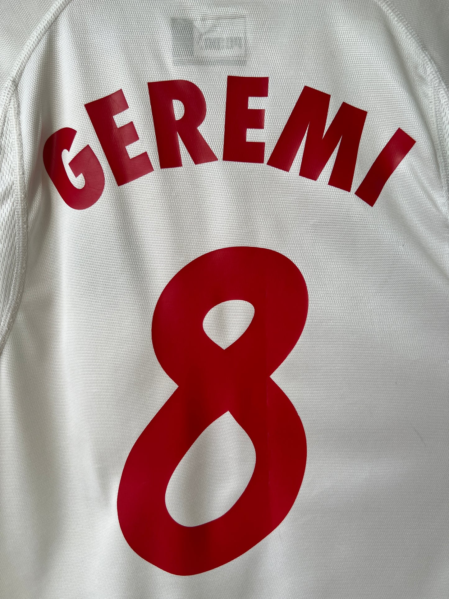 (XXL fits L) Cameroon 2002-03 Away Shirt Geremi #8