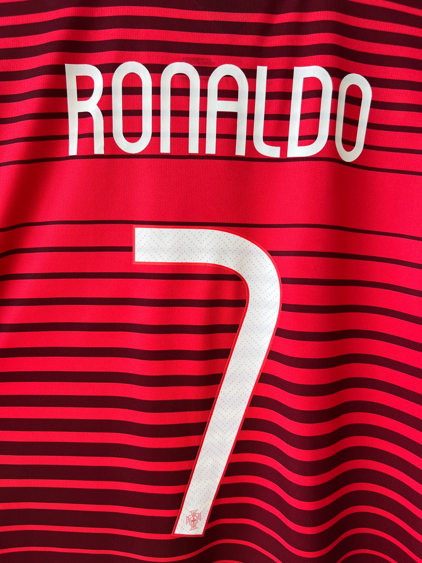 (L) Portugal 2014-15 Home Shirt Ronaldo #7