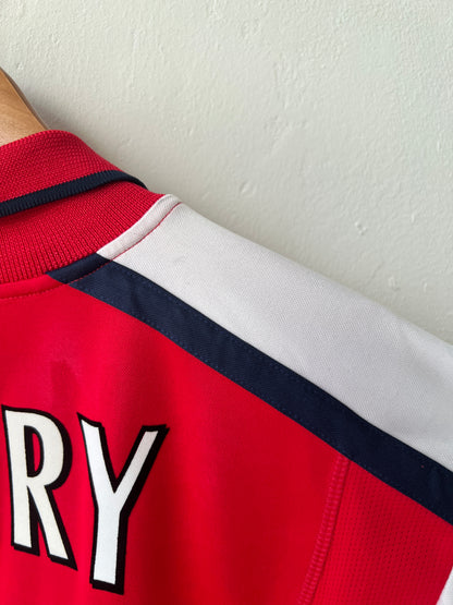 (M) Arsenal 2000-02 Home Shirt Henry #14
