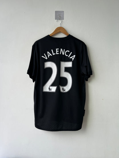 (L) Manchester United 2009-10 Away Shirt Valencia #25