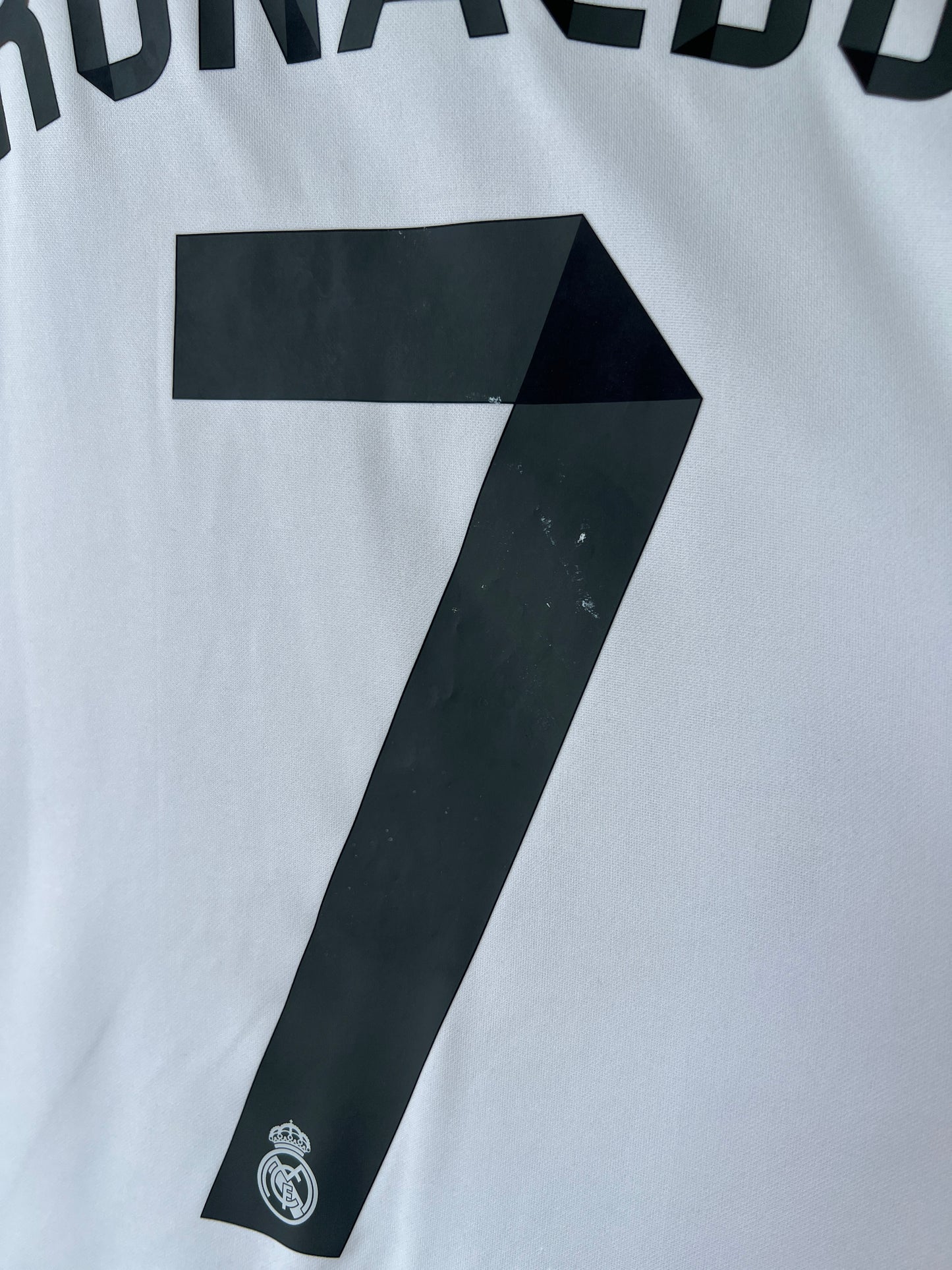 (M) Real Madrid 2014-15 Home Player Version Shirt Ronaldo #7