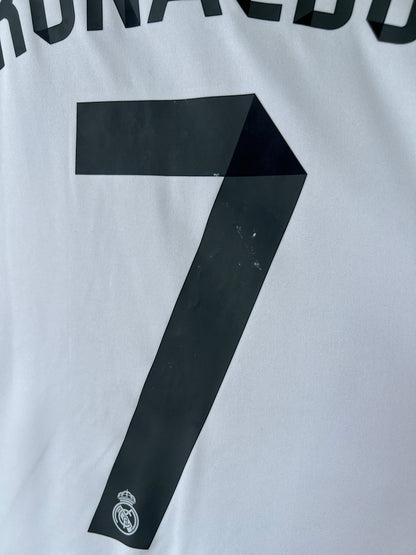 (M) Real Madrid 2014-15 Home Player Version Shirt Ronaldo #7