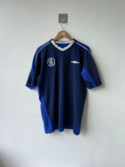 (L) Chelsea 2003-05 Home Shirt Drogba #15 (Reversible)