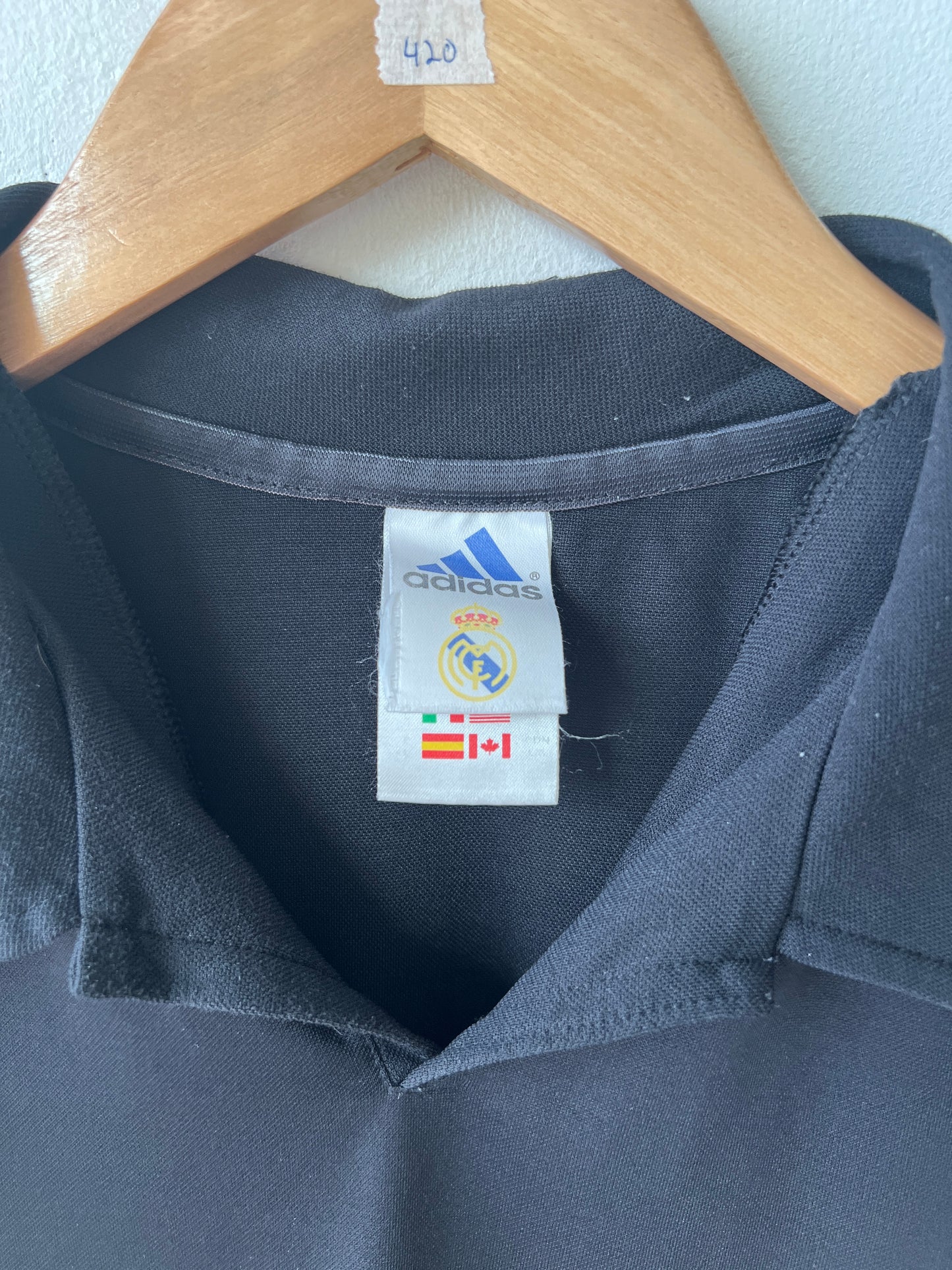(L) Real Madrid 2002-03 CL Away Shirt Ronaldo #11