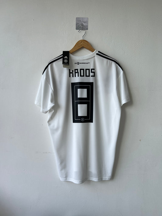 (XL) Germany 2018-19 Home Shirt Kroos #8 (NEW)