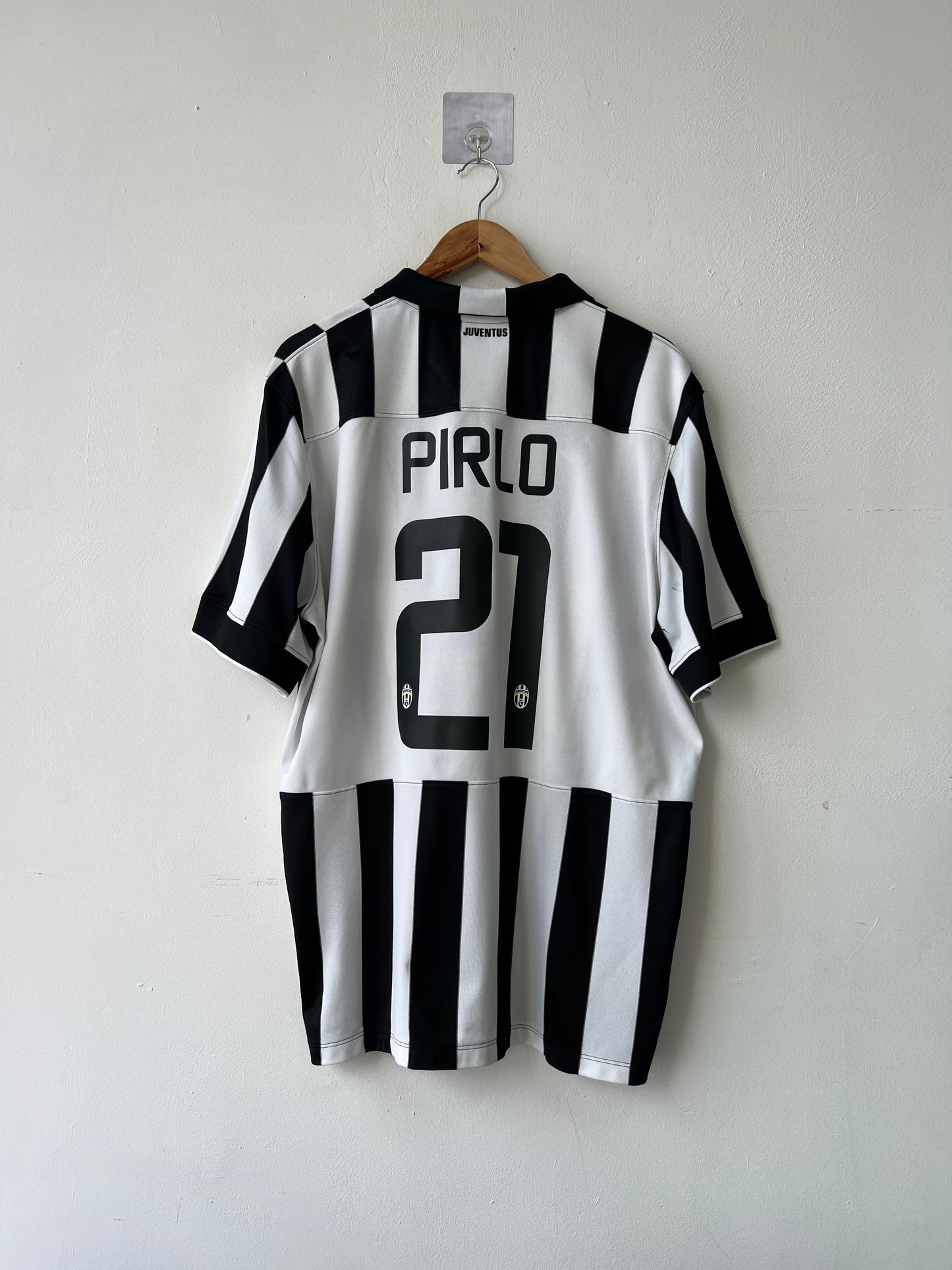 (XXL) Juventus 2014-15 Home Shirt Pirlo #21
