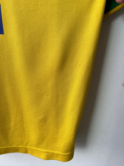 (L) Brazil 1998-00 Home Shirt Ronaldo #9