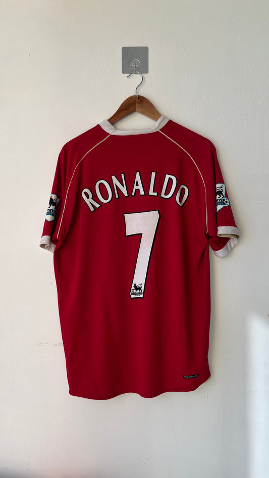 Manchester United 2006-07 Home Shirt Ronaldo #7 (L)