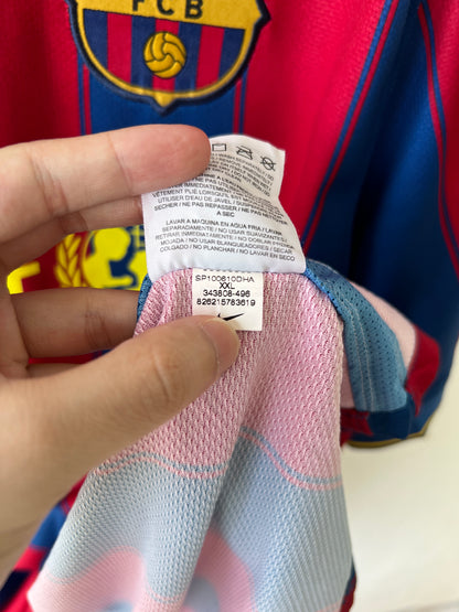 Barcelona 2009-10 Home Shirt Xavi #6 (XXL)