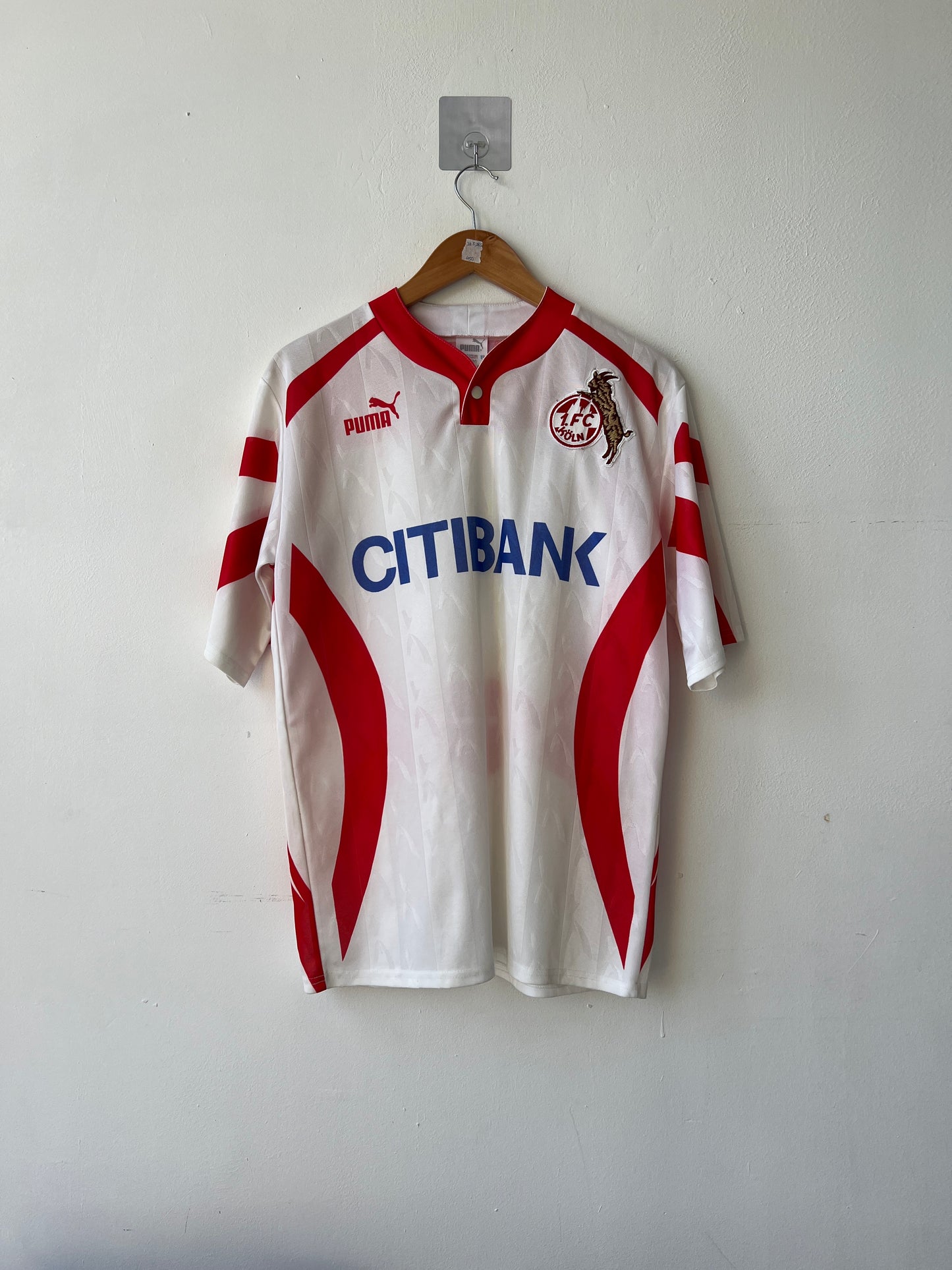 (M) FC Koln 1992-93 Home Shirt