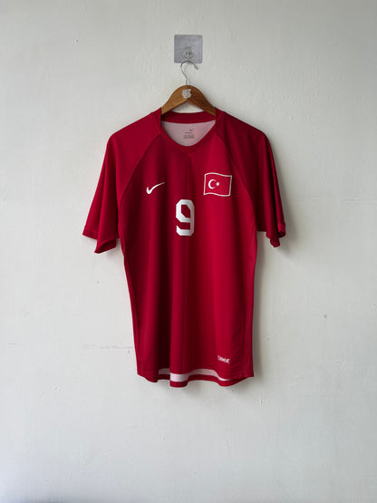 (M) Turkey 2006-08 Home Shirt Hakan Sukur 9
