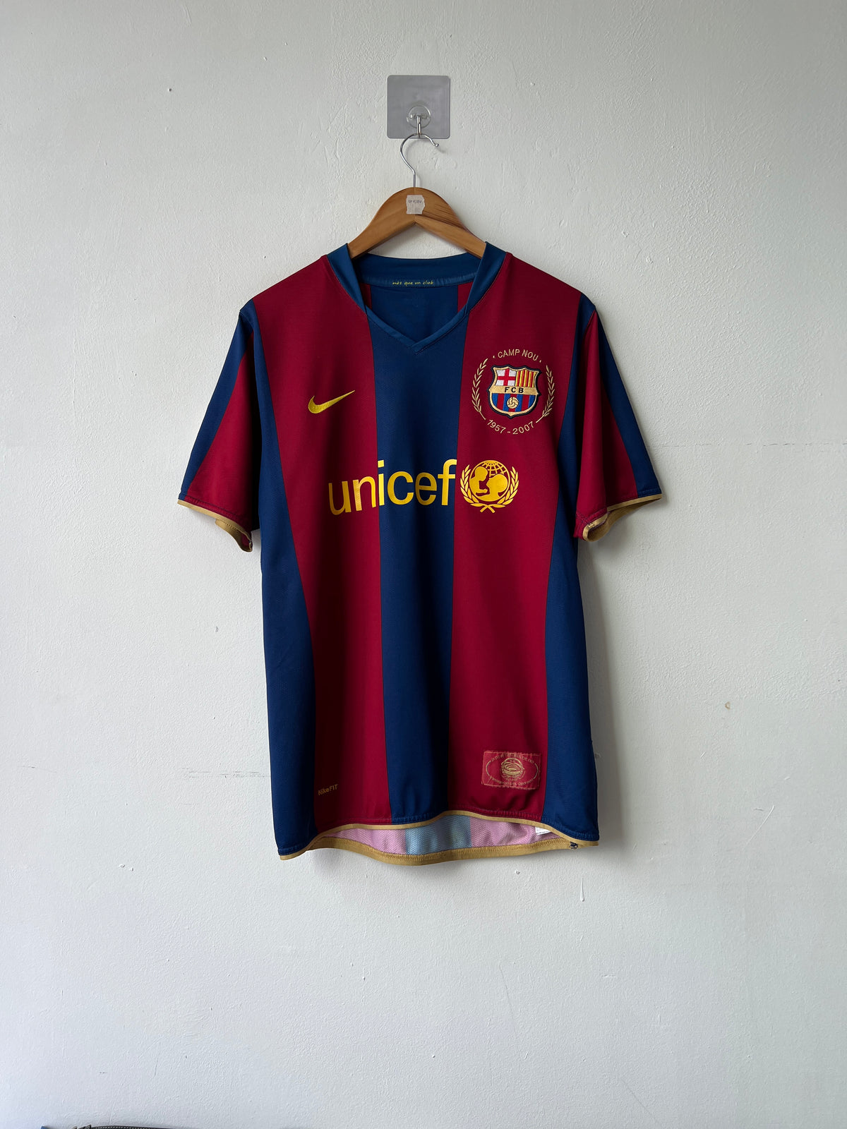 (M) Barcelona 2007-08 Home Shirt Henry #14