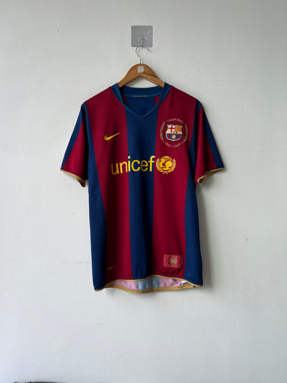(M) Barcelona 2007-08 Home Shirt Henry #14