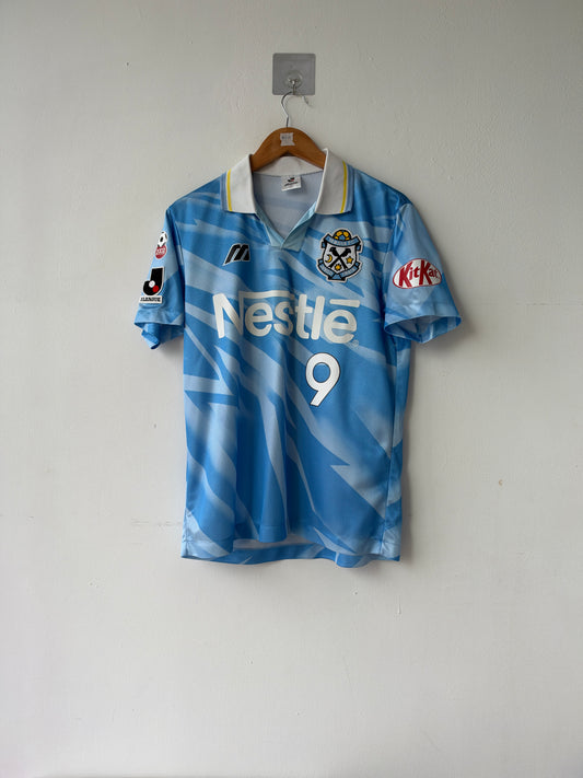 (M) Jubilo Iwata 1994-95 Home Shirt #9