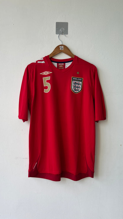 England 2006-08 Away Shirt Ferdinand #5 (L)