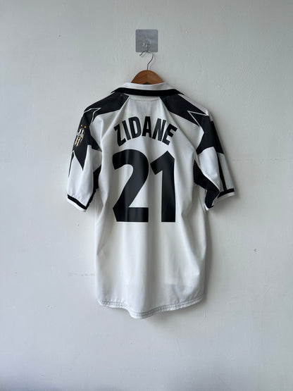 (L) Juventus 1998-99 Away Shirt Zidane #21