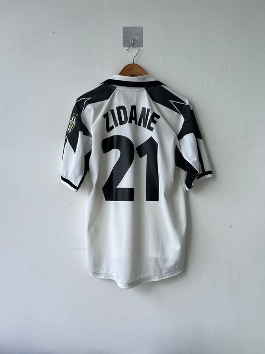 (L) Juventus 1998-99 Away Shirt Zidane #21