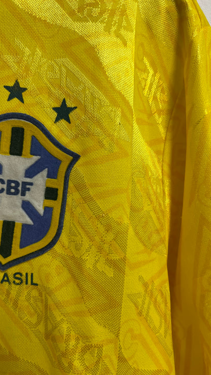 Brazil 1991-93 Home Shirt Cafu #17 (L)
