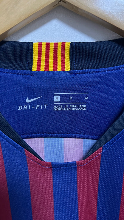 Barcelona 2018-19 Home Shirt Iniesta #8 Tribute Match (Brand New) (M)