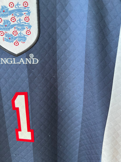 (M fits L) England 1998-99 GK Shirt Seaman #1