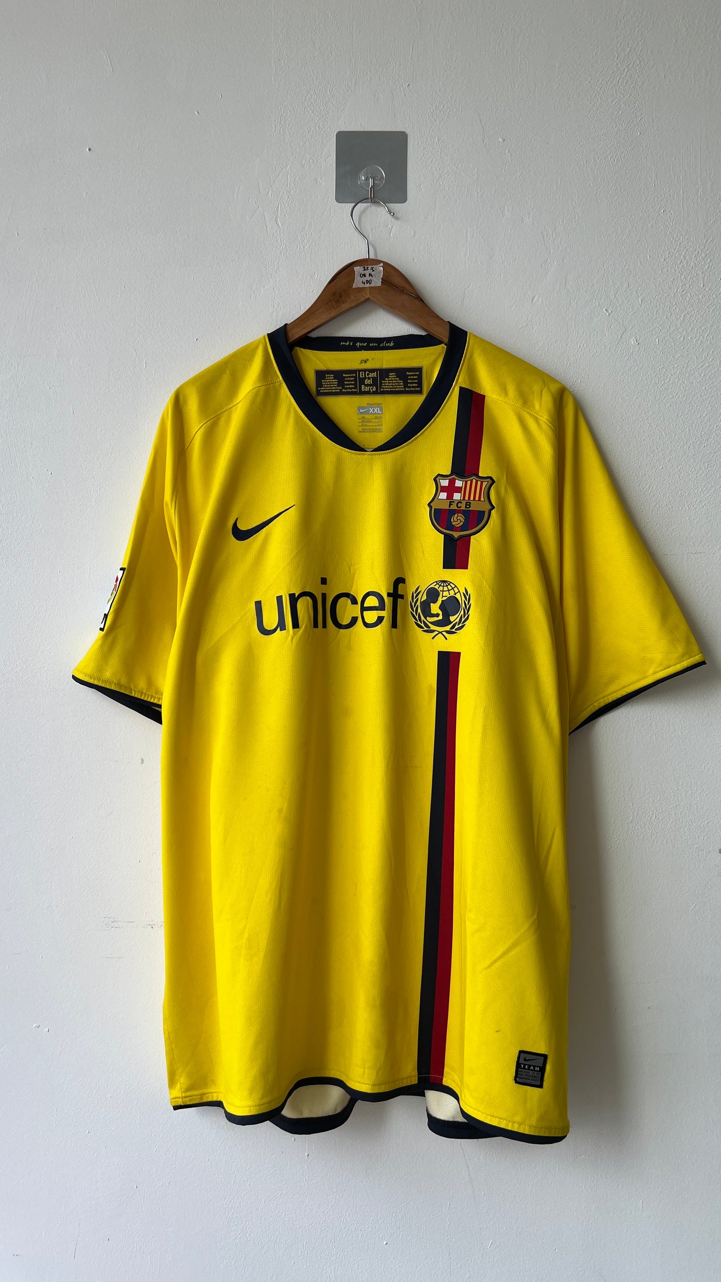 Barcelona 2008-10 Away Shirt Messi #10 (XXL)