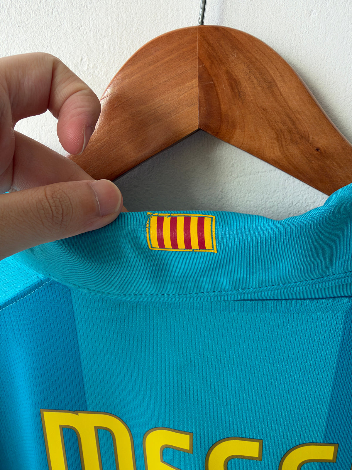 (XL) Barcelona 2007-09 Away Shirt Messi #19