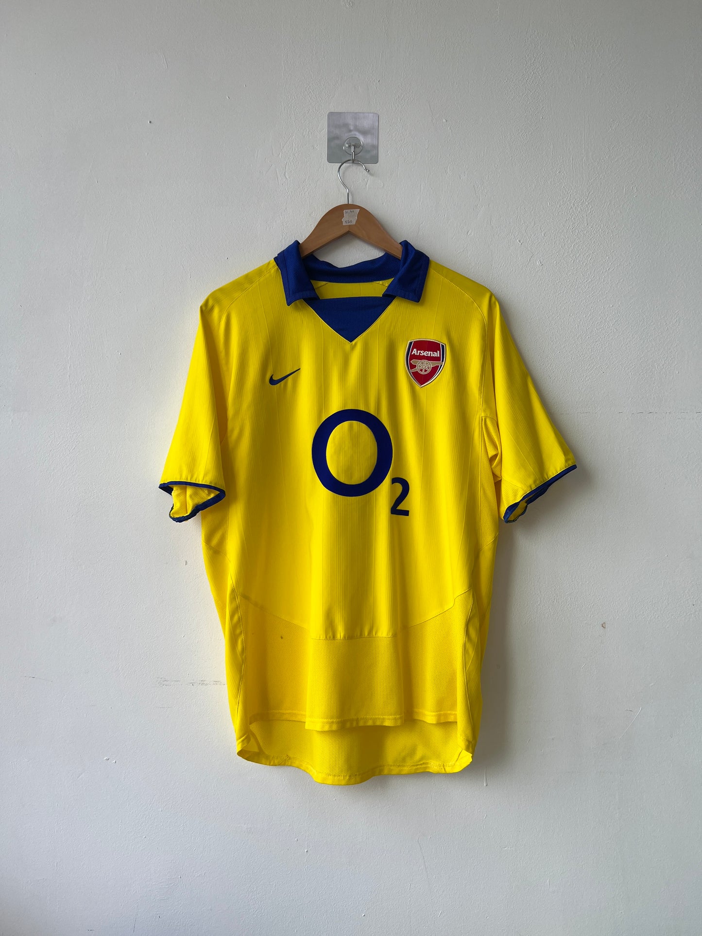 (M) Arsenal 2003-05 Away Shirt Vieira #4