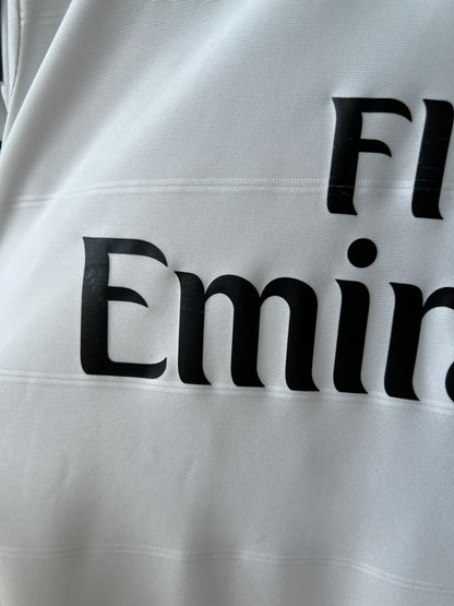 (L) Real Madrid 2013-14 Home Long Sleeve Shirt Ronaldo #7