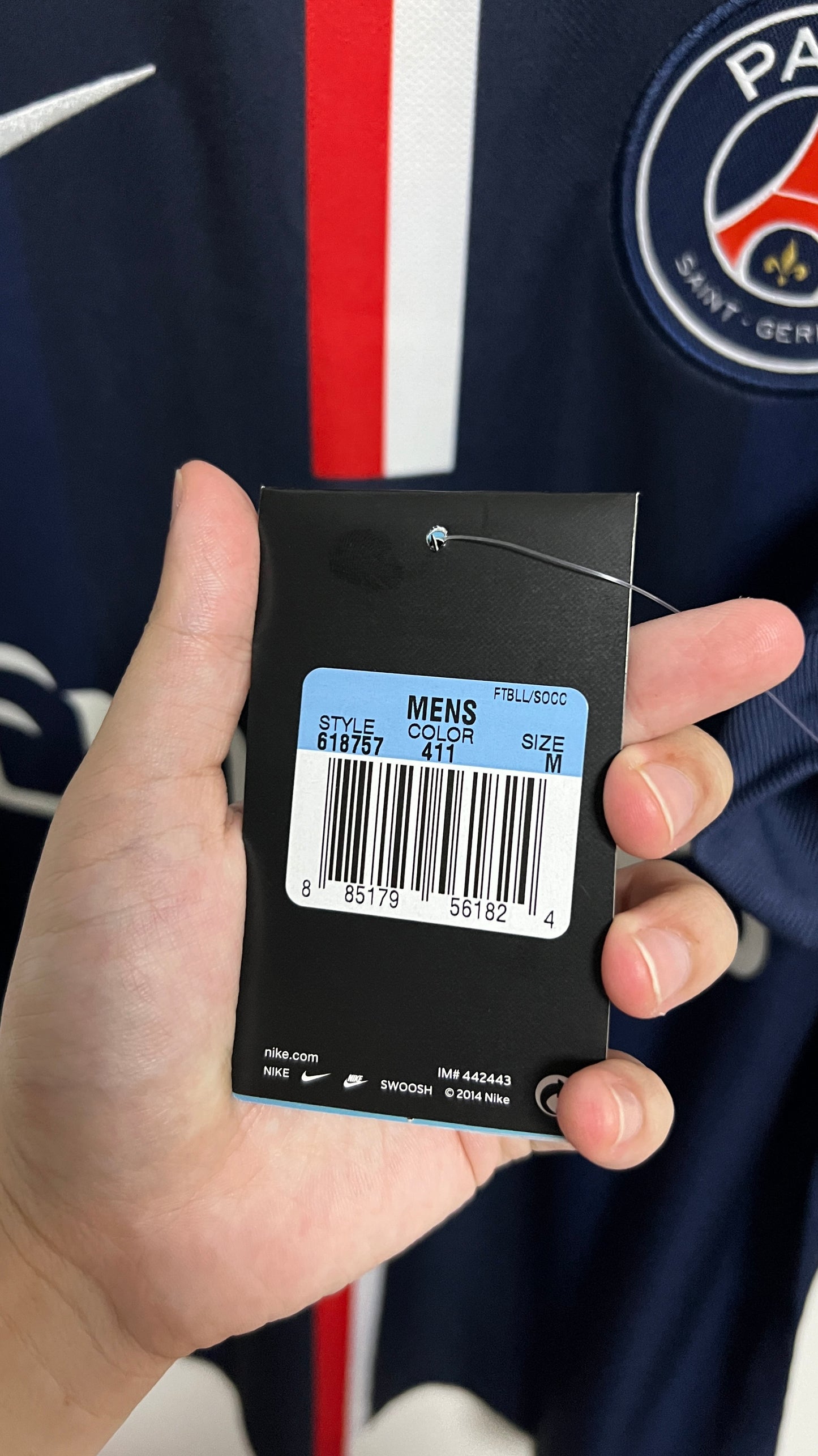 PSG 2014-15 Home Shirt Cavani #9 (Brand New) (M)