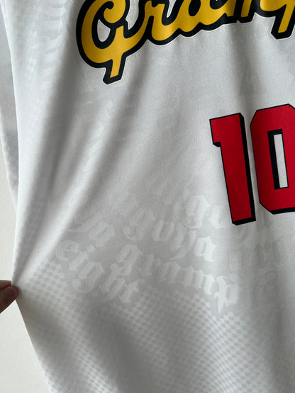 (L/XL) Nagoya Grampus 1998-99 Away Long Sleeve Shirt Stojkovic #10