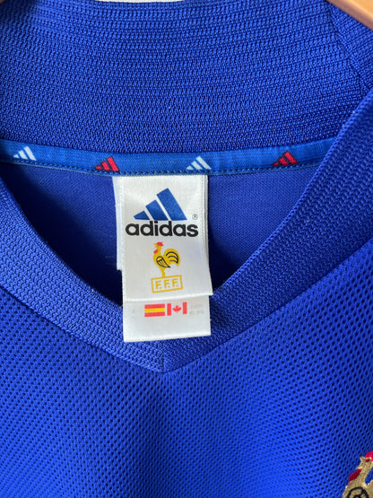 France 2002-04 Home Shirt Zidane #10 (XL)