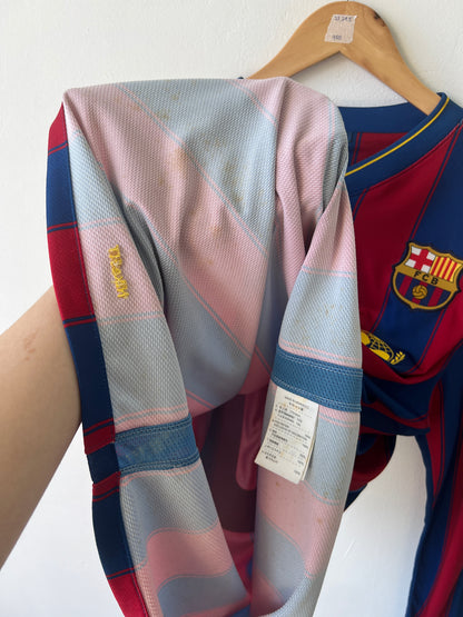 (L) Barcelona 2009-10 Home Long Sleeve Shirt Messi #10 (NEW)