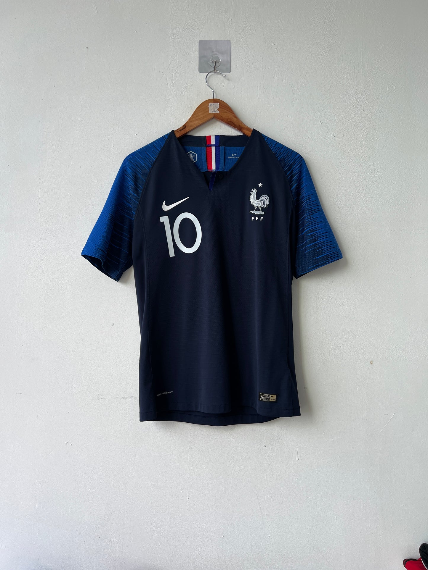 (M) France 2018-20 Home Player Version Shirt Mbappe #10