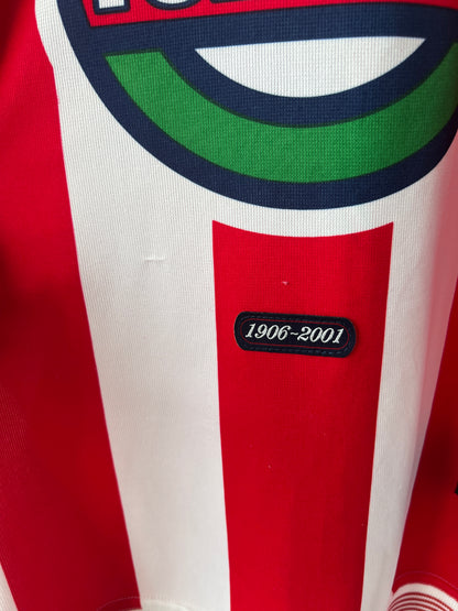 (L fits XL) Chivas Guadalajara 2000-01 Home Shirt