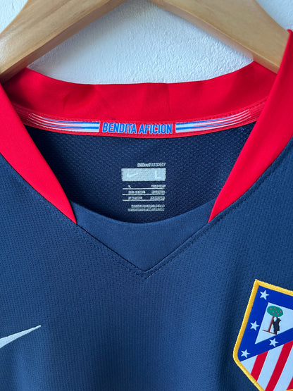 (L) Atletico Madrid 2008-09 Away Shirt Kun Aguero #10