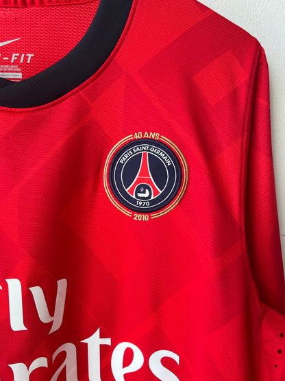 (L) PSG 2011-12 Third Long Sleeve Player Version Shirt
