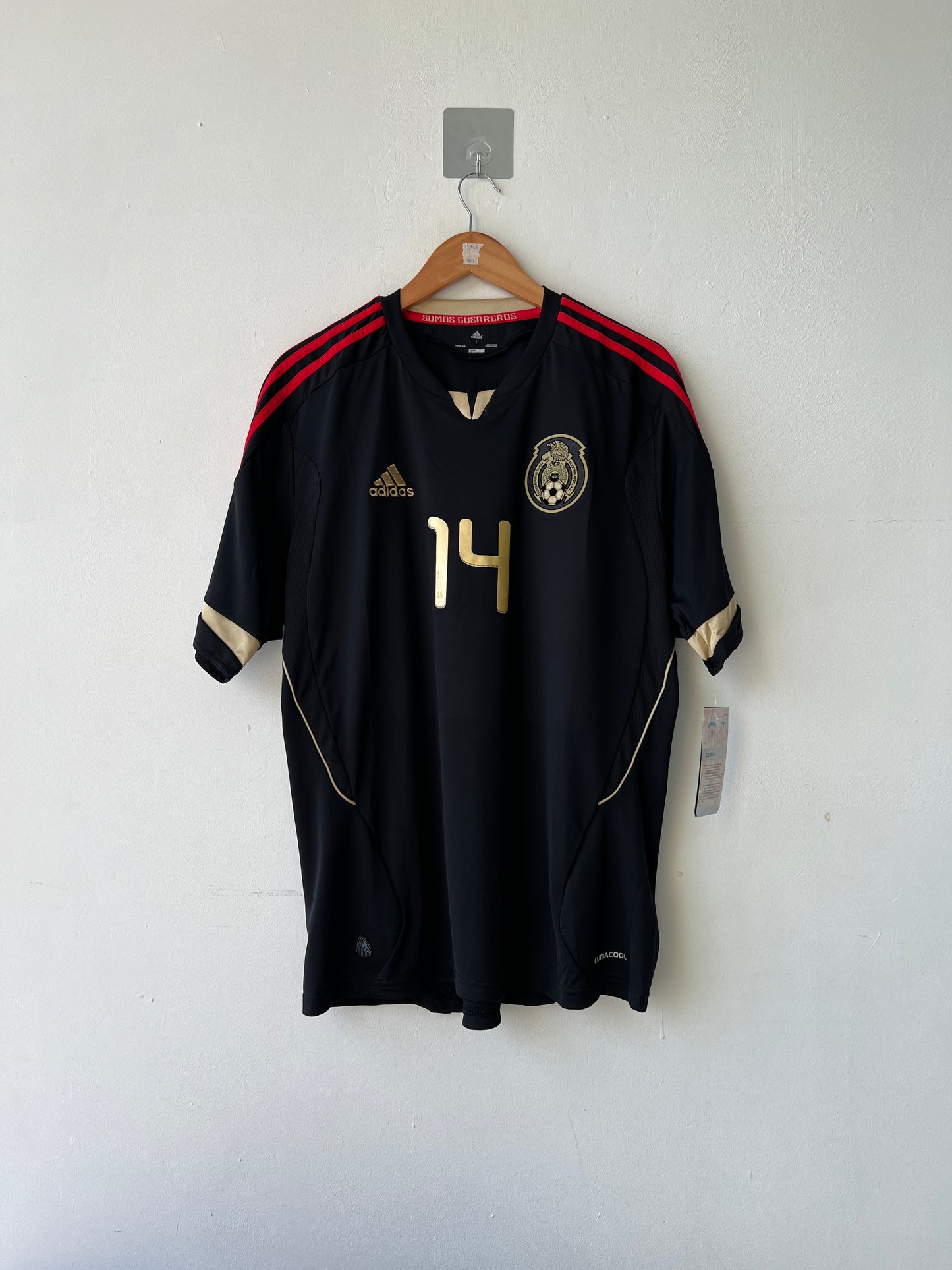 (L) Mexico 2011-13 Away Shirt Chicharito #14 (NEW)