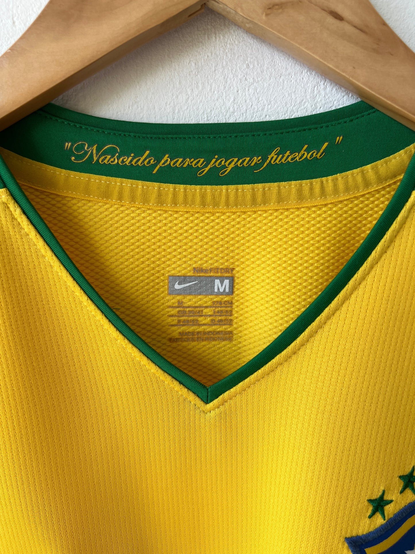 (M) Brazil 2008-10 Home Shirt Ronaldinho #10