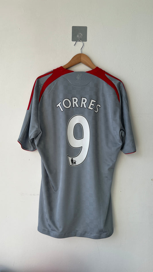 Liverpool 2008-09 Away Shirt Torres #9 (XL)