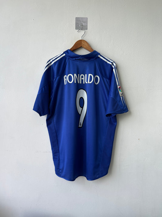 (L) Real Madrid 2004-05 Third Shirt Ronaldo #9