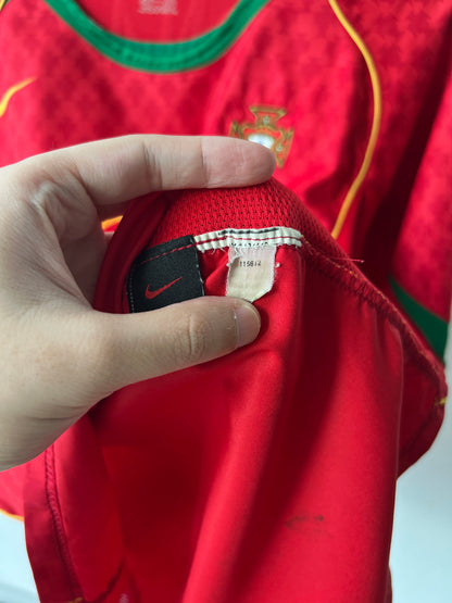 (M) Portugal 2004-06 Home Shirt C. Ronaldo #17