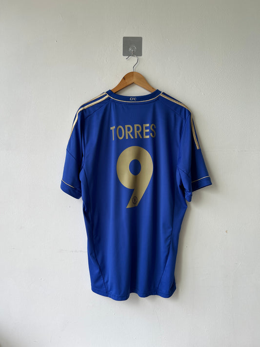(XL) Chelsea 2012-13 Home Shirt Torres #9
