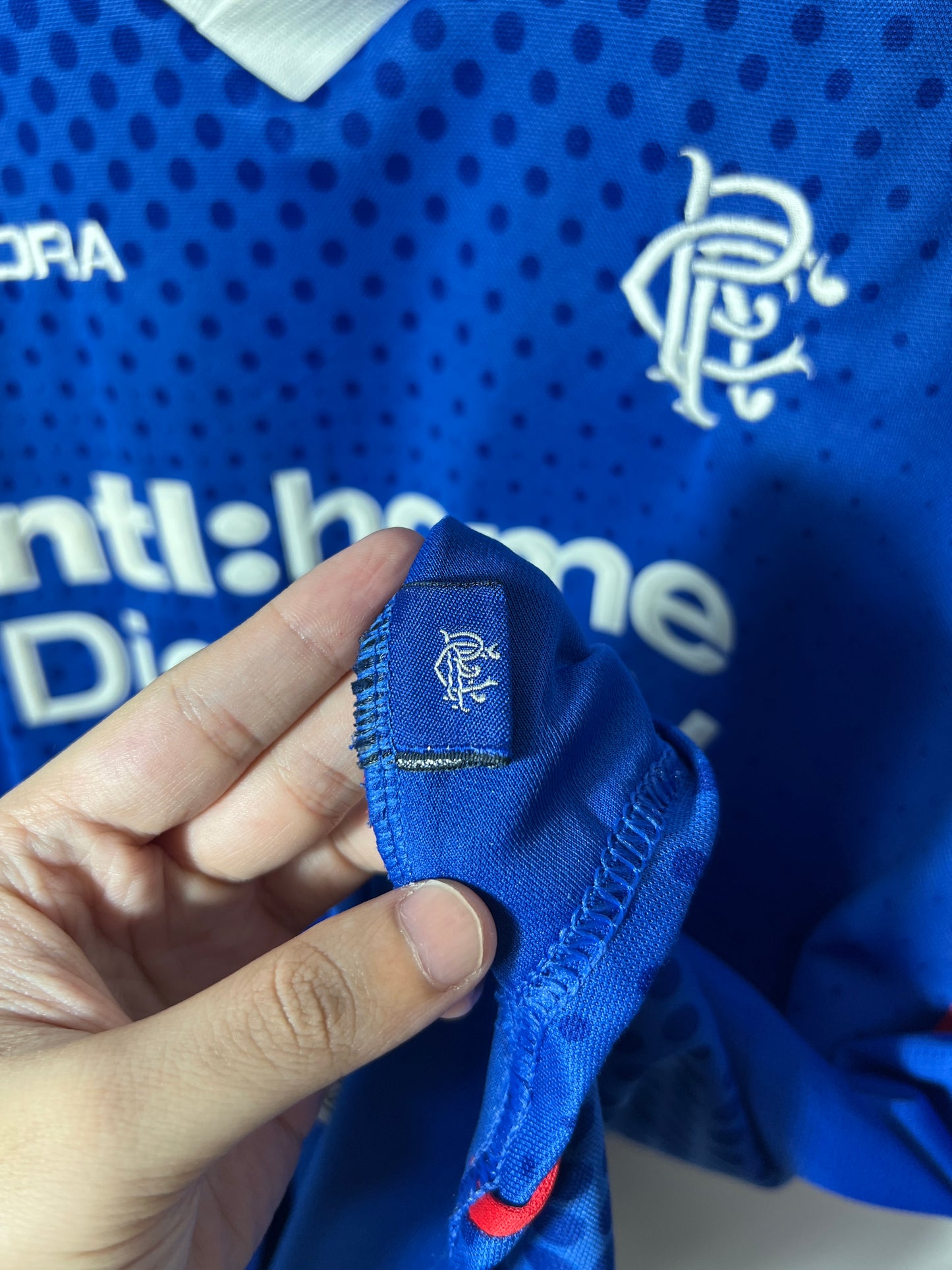 (L) Rangers 2002-03 Home Shirt Arteta #23